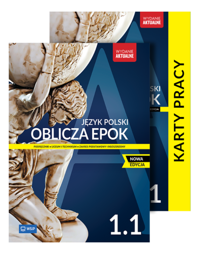 PAKIET Oblicza epok. Język polski. Podręcznik....