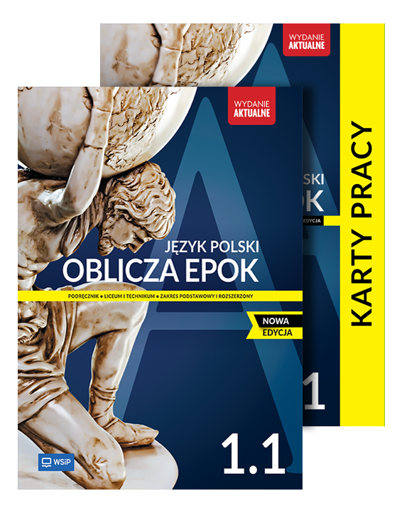 PAKIET Oblicza epok. Język polski. Podręcznik....