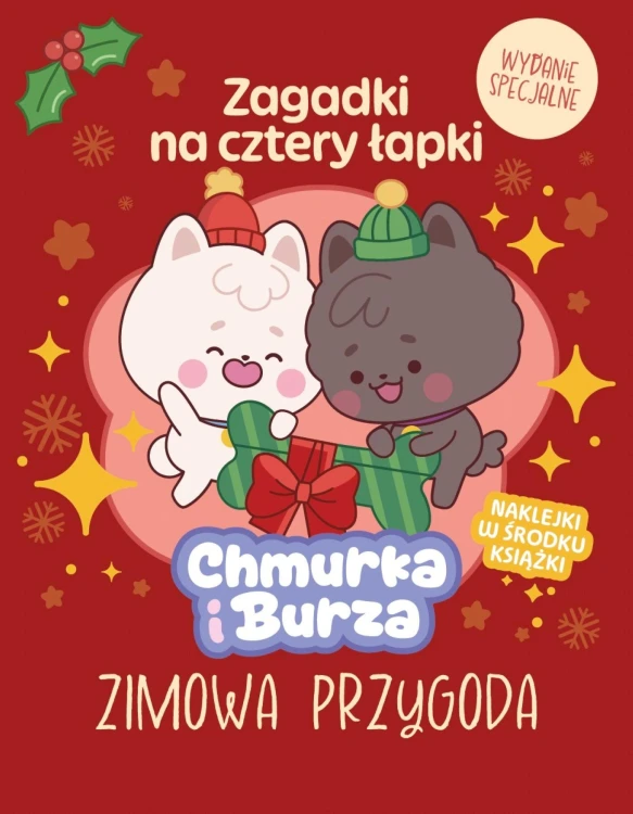 Zimowa Przygoda. Chmurka i Burza. Zagadki na...