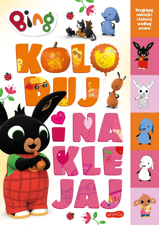 Bing. Koloruj i naklejaj 2, Opracowanie zbiorowe
