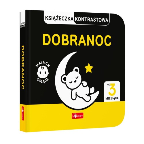 Dobranoc. Książeczka kontrastowa, Maciej Pieda