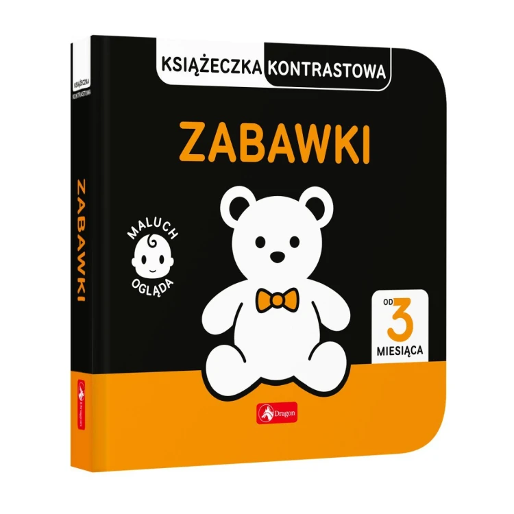 Zabawki. Książeczka kontrastowa, Maciej Pieda