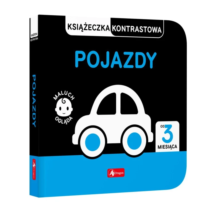 Pojazdy. Książeczka kontrastowa, Maciej Pieda