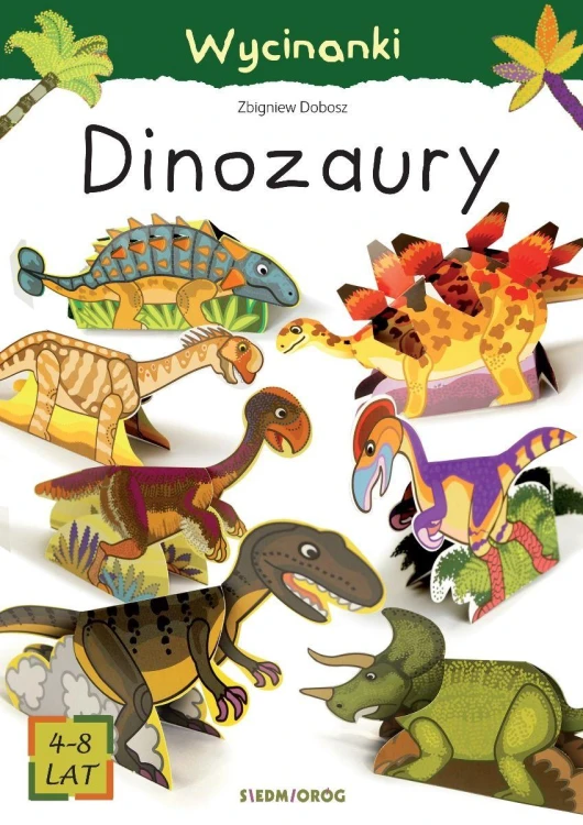 Dinozaury. Wycinanki, Ludwik Cichy,Zbigniew Dobosz