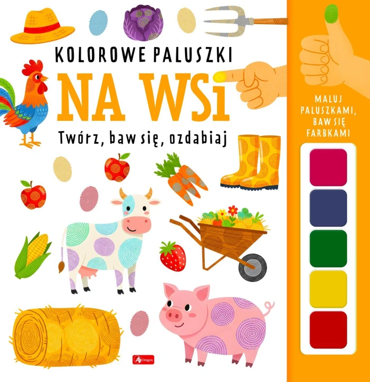 Na wsi. Kolorowe paluszki, Wojciech Baturo