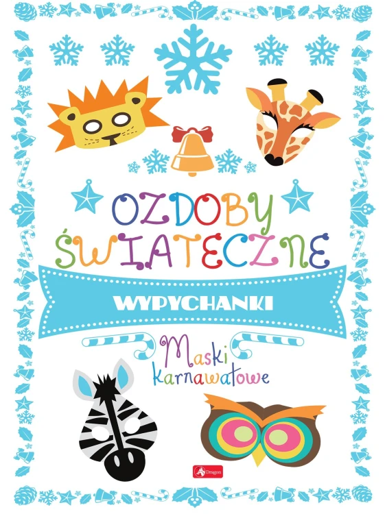Maski karnawałowe. ozdoby świąteczne