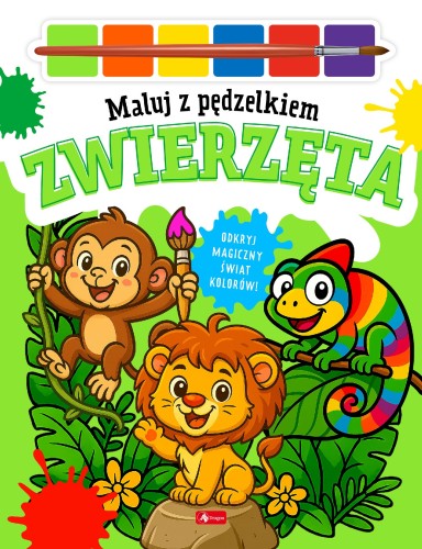 Zwierzęta. Maluj pędzelkiem, Wojciech Baturo