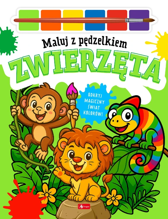Zwierzęta. Maluj pędzelkiem, Wojciech Baturo