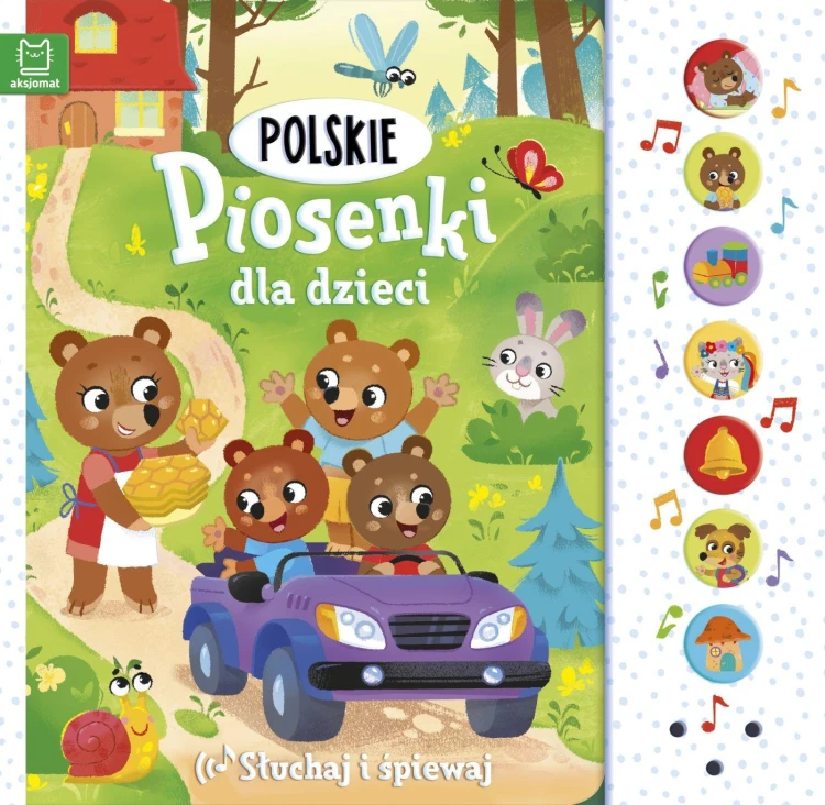 Polskie piosenki dla dzieci. Słuchaj i śpiewaj...
