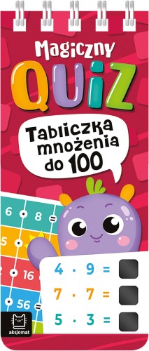 Magiczny quiz. Tabliczka mnożenia do 100. Na...