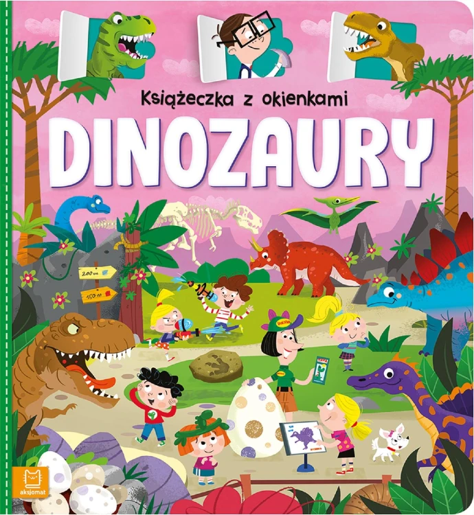 Dinozaury. Książeczka z okienkami, Agnieszka Bator