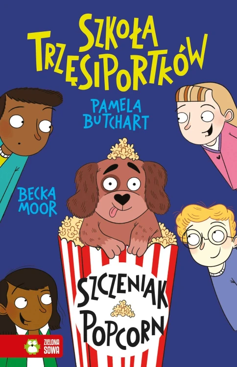 Szczeniak Popcorn. Szkoła Trzęsiportków