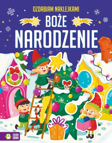 Boże Narodzenie. Ozdabiam naklejkami