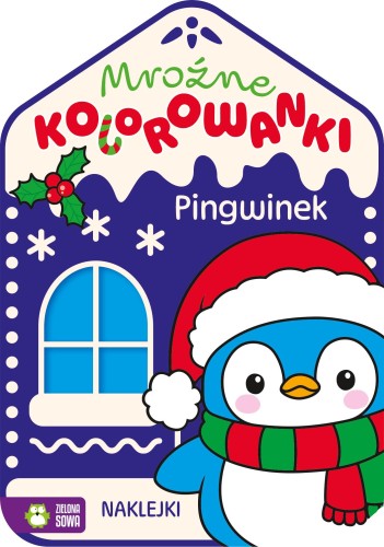 Pingwinek. Mroźne kolorowanki