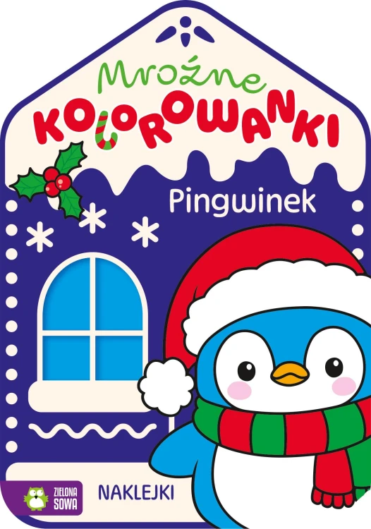 Pingwinek. Mroźne kolorowanki