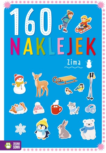Zima. 160 naklejek, Opracowanie zbiorowe