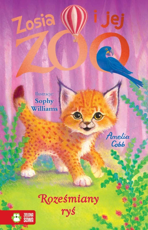 Roześmiany ryś. Zosia i jej zoo, Amelia Cobb