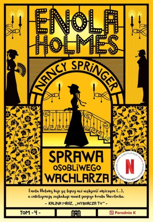 Sprawa osobliwego wachlarza. Enola Holmes wyd. 4