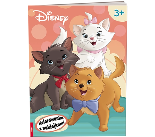 Disney Classic Kolorowanka z naklejkami NA-9140