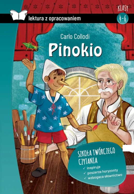 Pinokio. Lektura z opracowaniem, Carlo Collodi