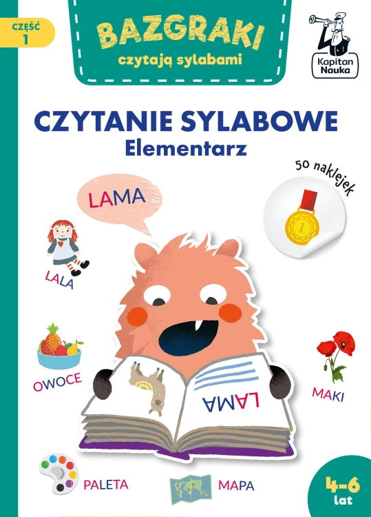Bazgraki czytają sylabami. Czytanie sylabowe....