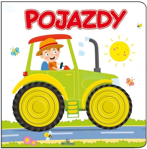 Pojazdy. Książeczka sensoryczna, Jarek Żukowski
