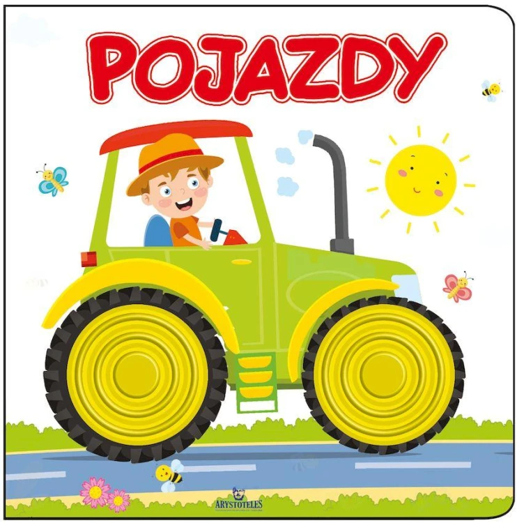 Pojazdy. Książeczka sensoryczna, Jarek Żukowski