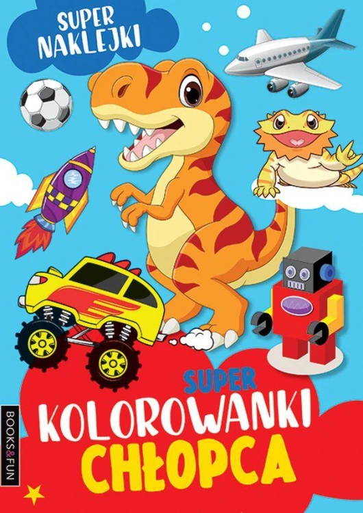Super kolorowanki chłopca, Opracowanie zbiorowe