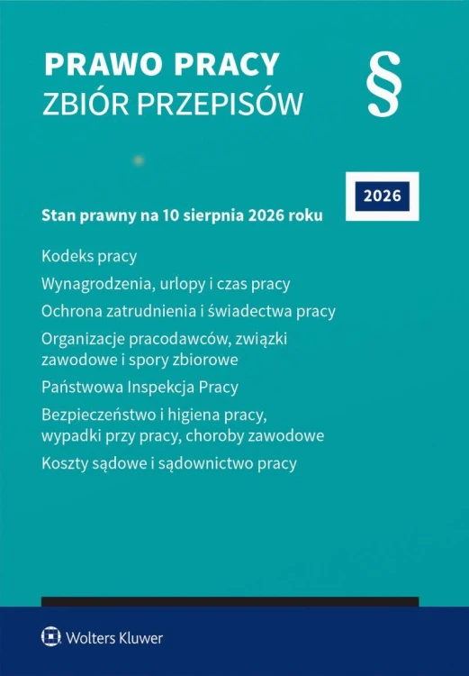 Prawo pracy. Zbiór przepisów 2026, .
