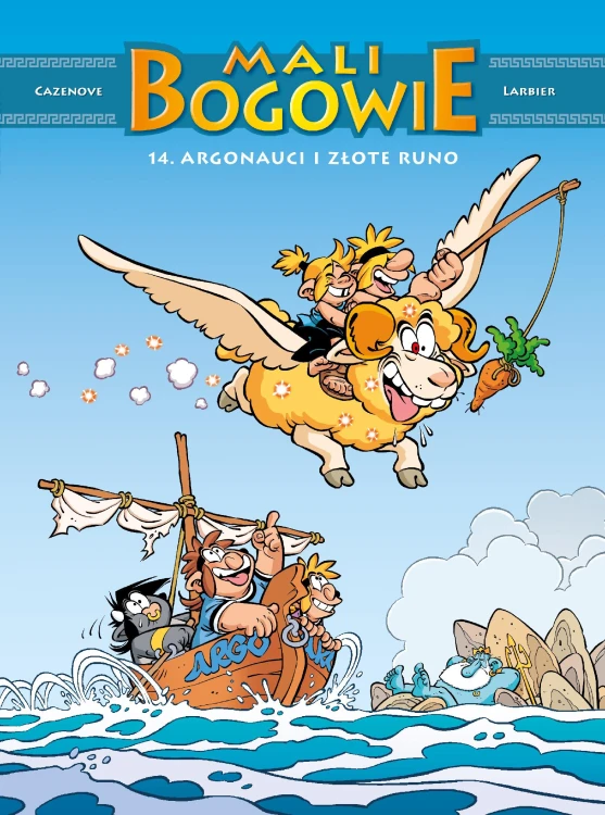 Argonauci i złote runo. Mali bogowie. Tom 14
