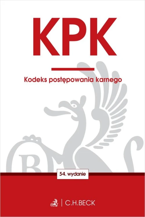 KPK. Kodeks postępowania karnego wyd. 54