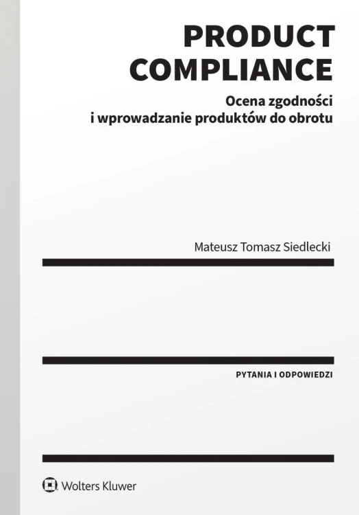 Product compliance. Ocena zgodności i...