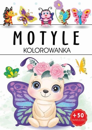 Motyle. Kolorowanka, Opracowanie zbiorowe