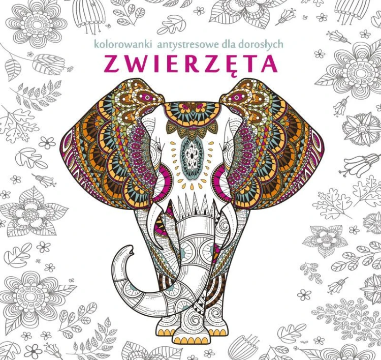 Zwierzęta w magicznym ogrodzie kolorowanki...