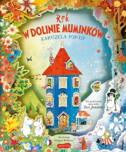Rok w Dolinie Muminków. Karuzela pop-up. Muminki