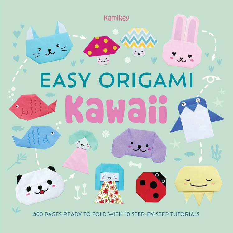 Easy Origami Kawaii. 400 Pages Ready to Fold...