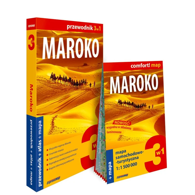 Maroko przewodnik 3w1 2026, Grażyna Hanaf