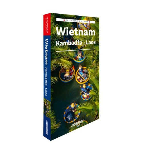 Wietnam Kambodża Laos Przewodnik z atlasem 2026