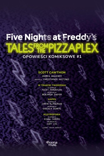 Tales from the pizzaplex. Graphic novel. Tom1....