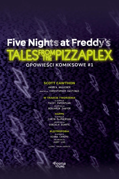 Tales from the pizzaplex. Graphic novel. Tom1....