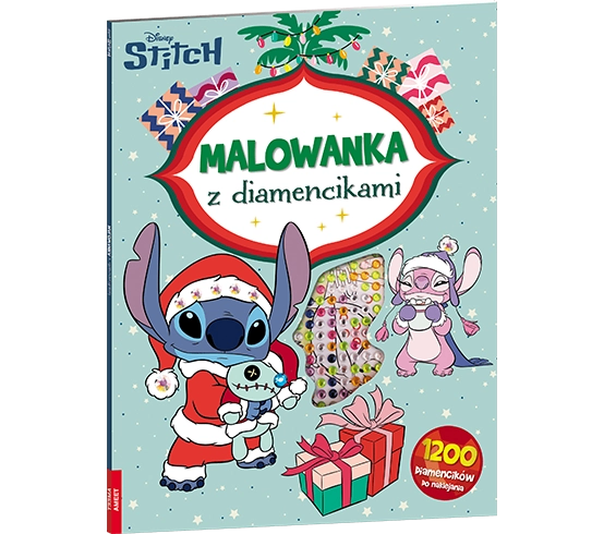 Disney Stitch Malowanka z diamencikami DKO-9105