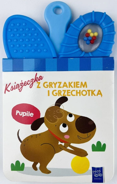 Pupile. Książeczki z gryzakiem i grzechotką