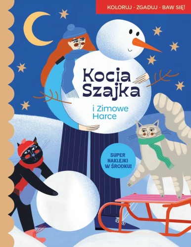 Kocia Szajka i zimowe harce. Książka z...