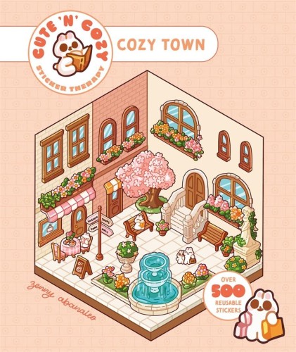 Cozy Town. Cute 'n' Cozy Sticker Therapy