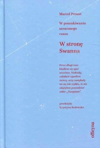 W stronę Swanna, Marcel  Proust