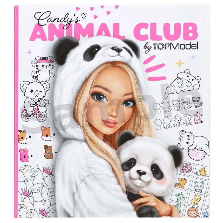 Kolorowanka Animal Club Top Model 14592A
