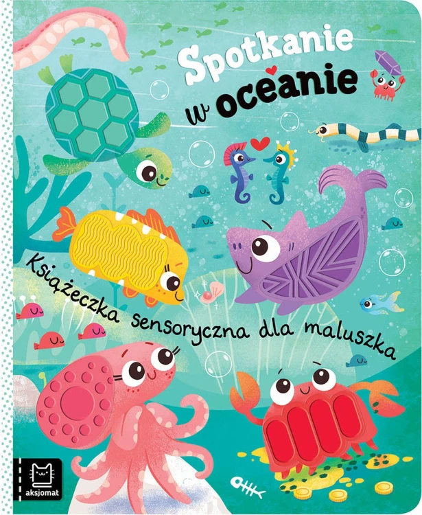 Spotkanie w oceanie. Książeczka sensoryczna...