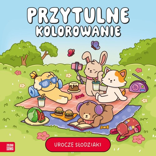 Urocze słodziaki. Przytulne kolorowanie