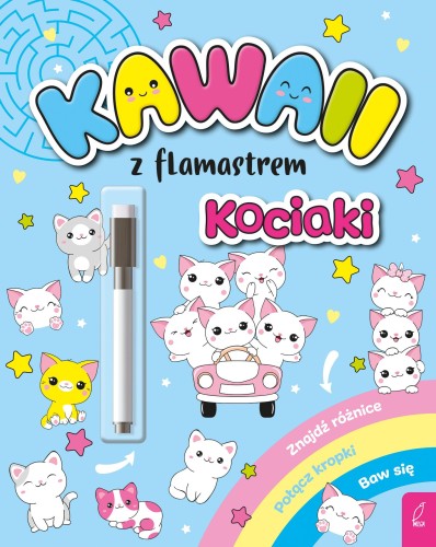 Kawaii z flamastrem. Kociaki, Patrycja Klempas