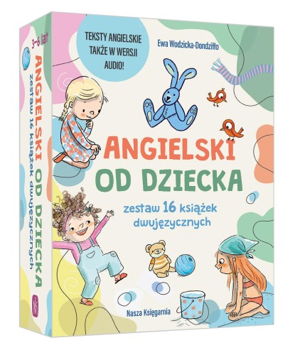 Paiet Angielski od dziecka zestaw 16 książek...